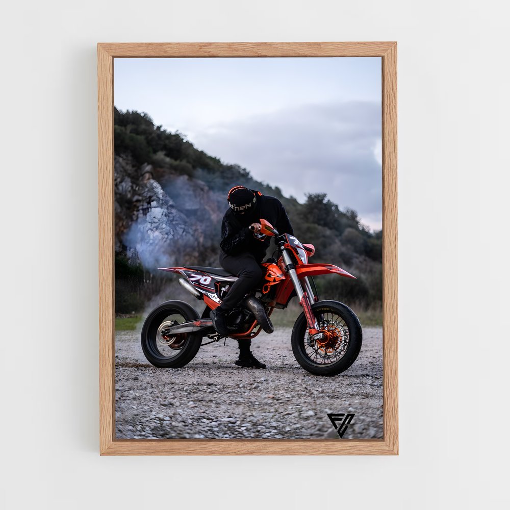Poster sx splendide – affiche KTM Moto (vue 4)
